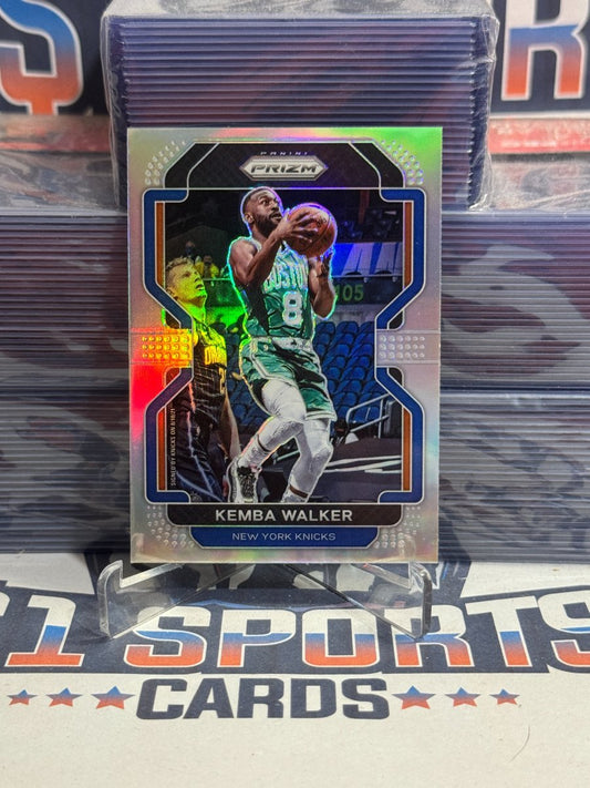 2021 Panini Prizm (Silver Prizm) Kemba Walker 122