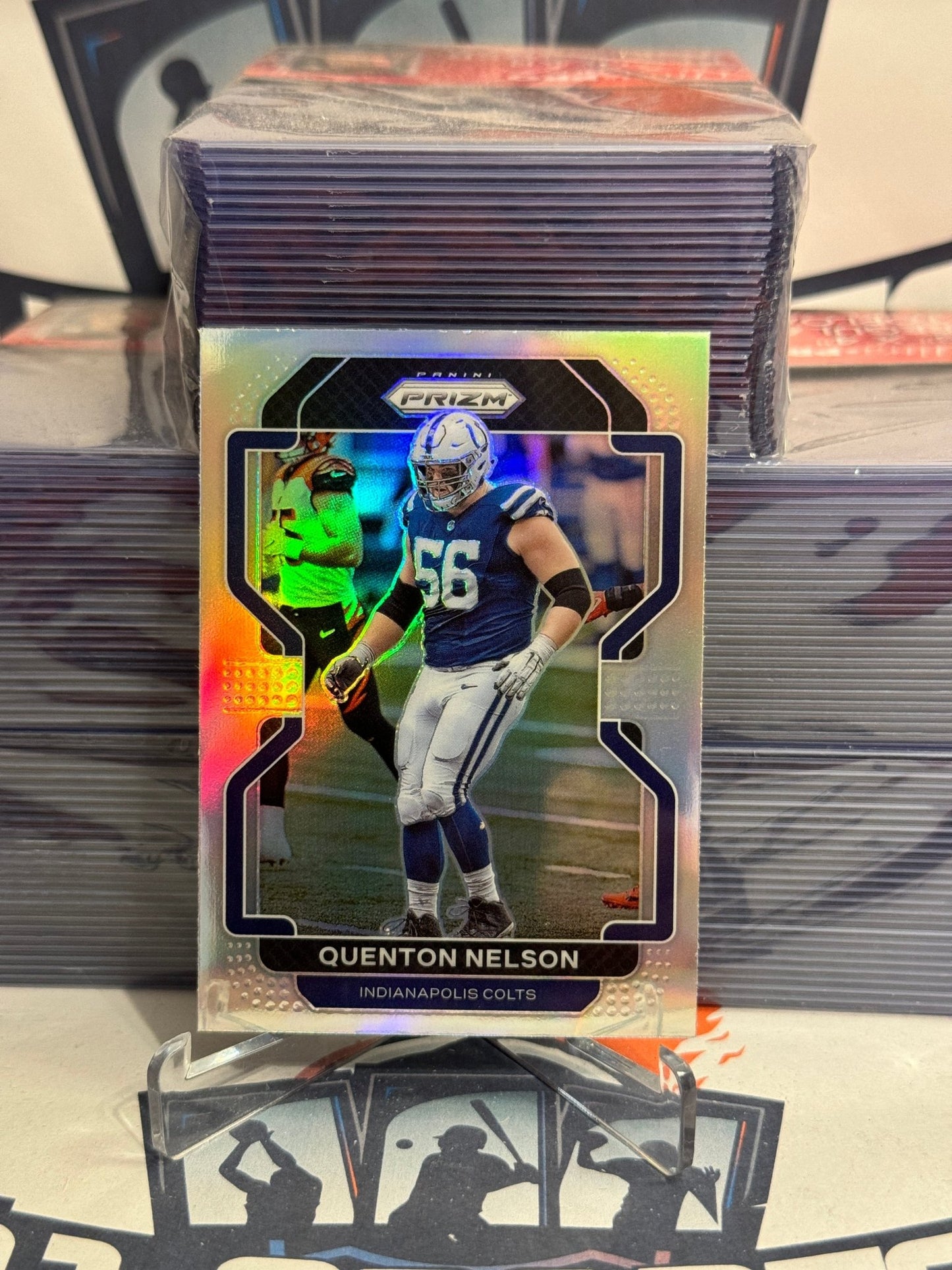 2021 Panini Prizm (Silver Prizm) Quenton Nelson #23