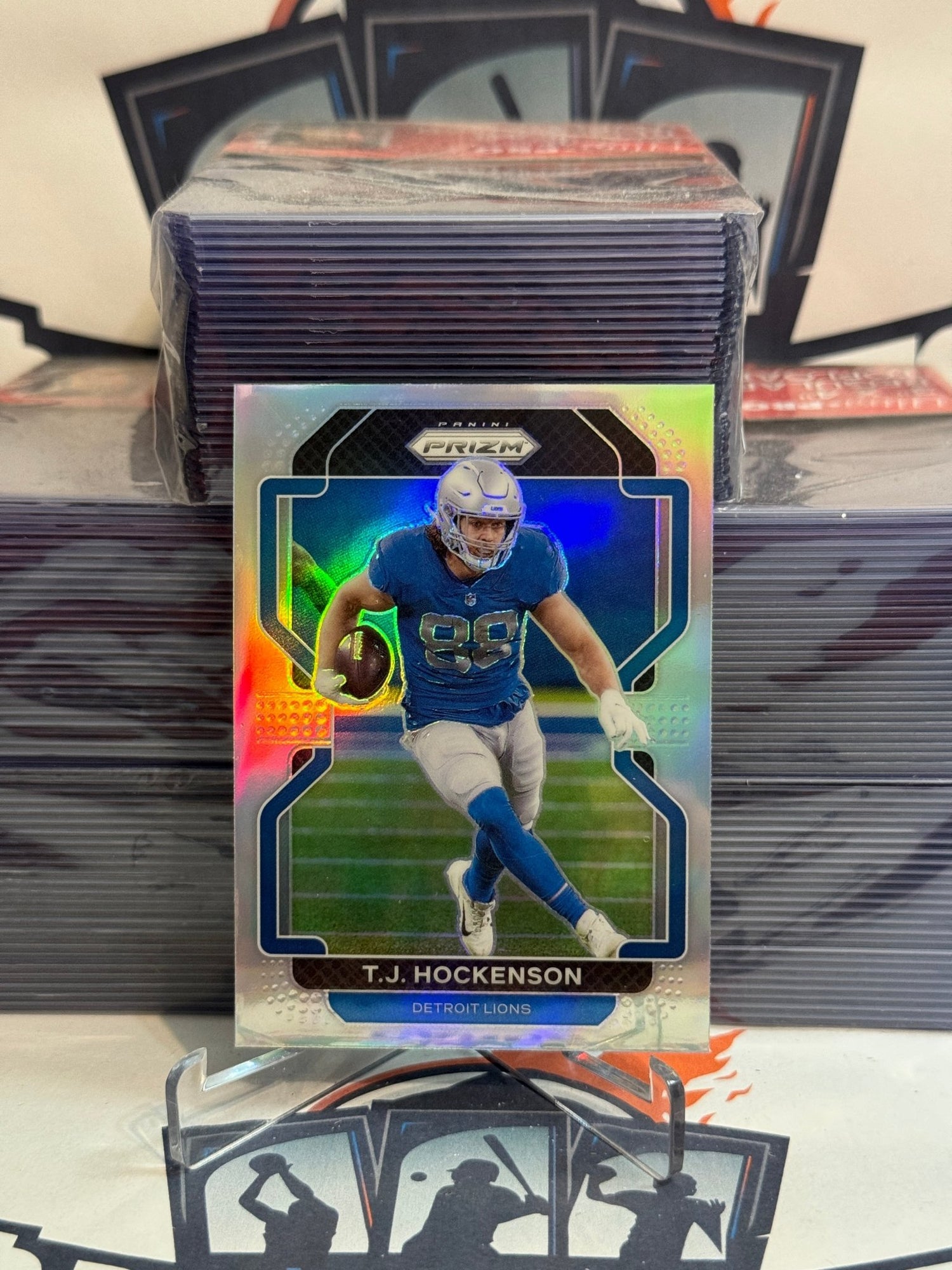 2021 Panini Prizm (Silver Prizm) T.J. Hockenson #147