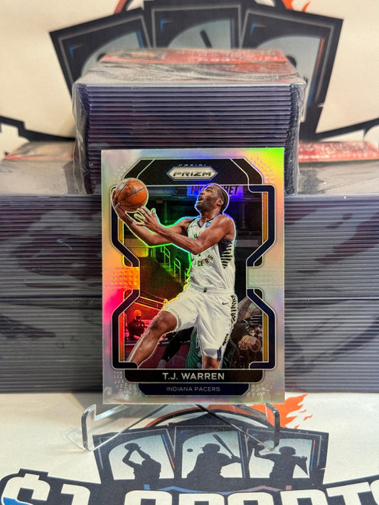 2021 Panini Prizm (Silver Prizm) T.J. Warren #90