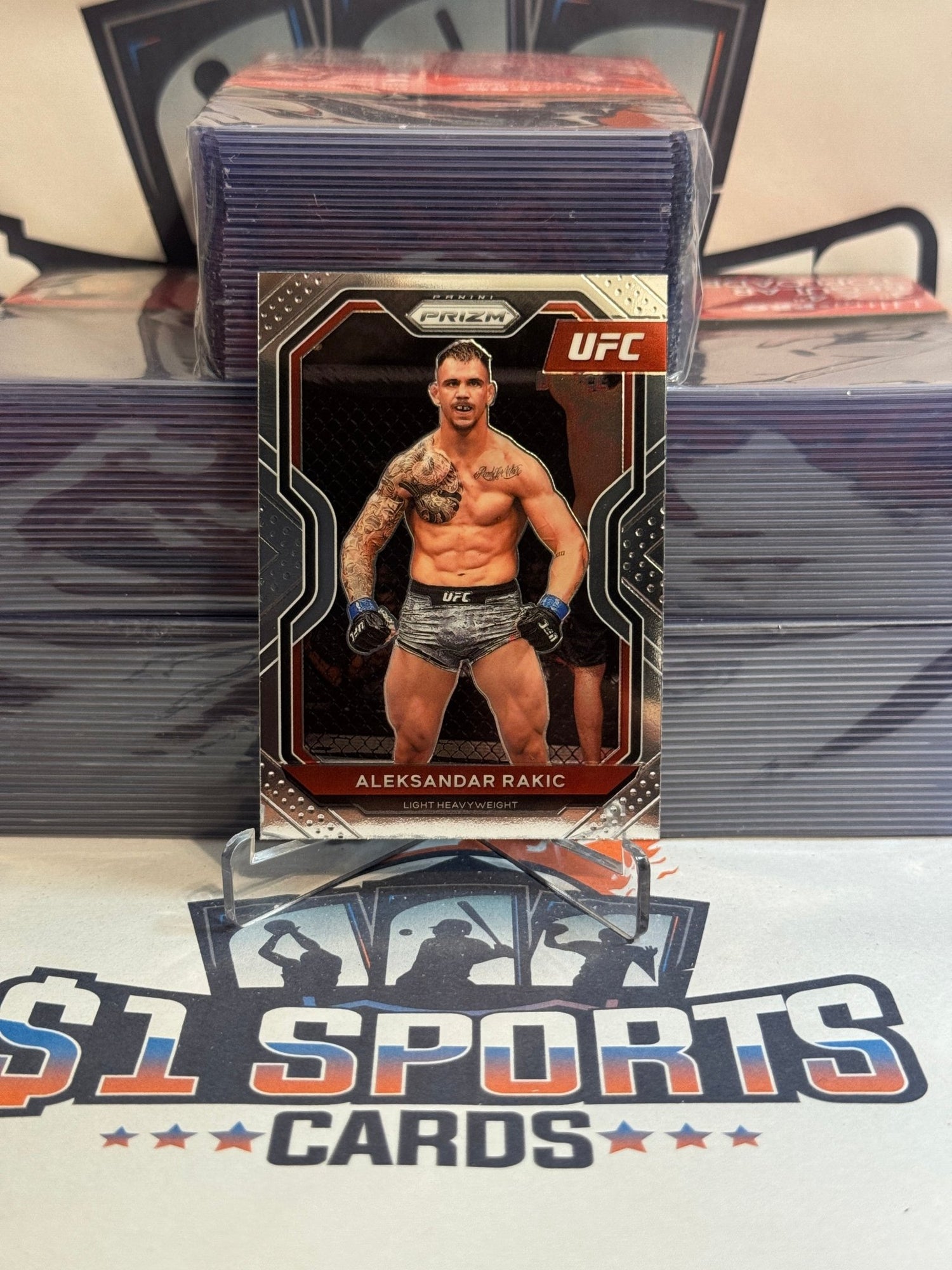 2021 Panini Prizm UFC Aleksandar Rakic #16