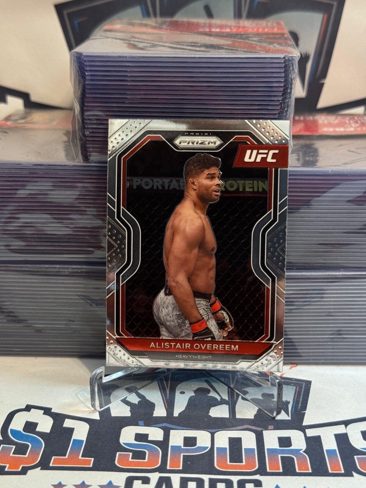 2021 Panini Prizm UFC Alistair Overeem #56