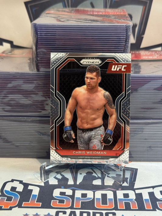 2021 Panini Prizm UFC Chris Weidman #88