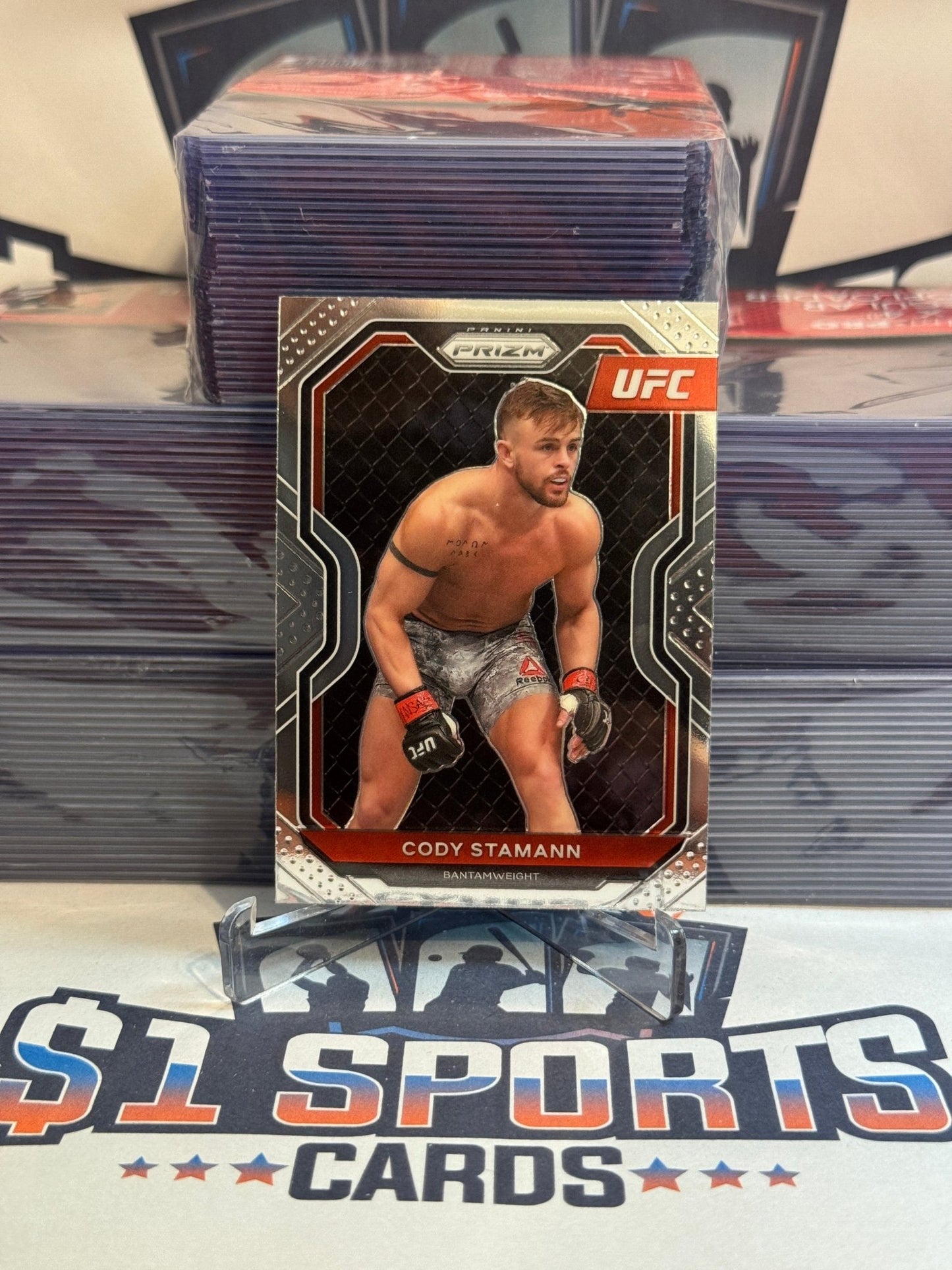 2021 Panini Prizm UFC Cody Stamann Rookie #20