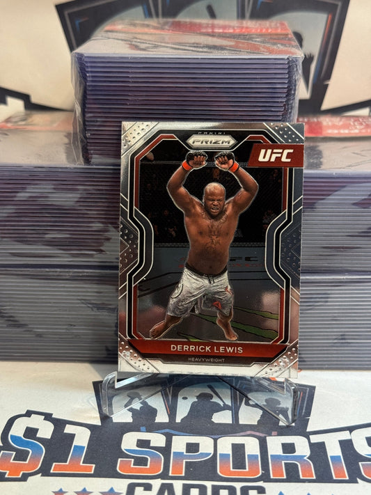 2021 Panini Prizm UFC Derrick Lewis #100