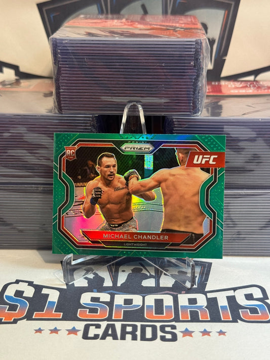 2021 Panini Prizm UFC (Green Prizm) Michael Chandler Rookie #194