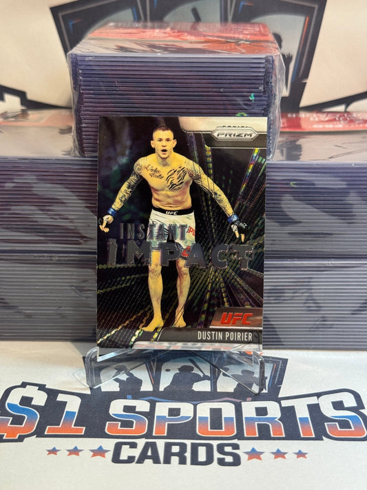 2021 Panini Prizm UFC (Instant Impact) Dustin Poirier #12