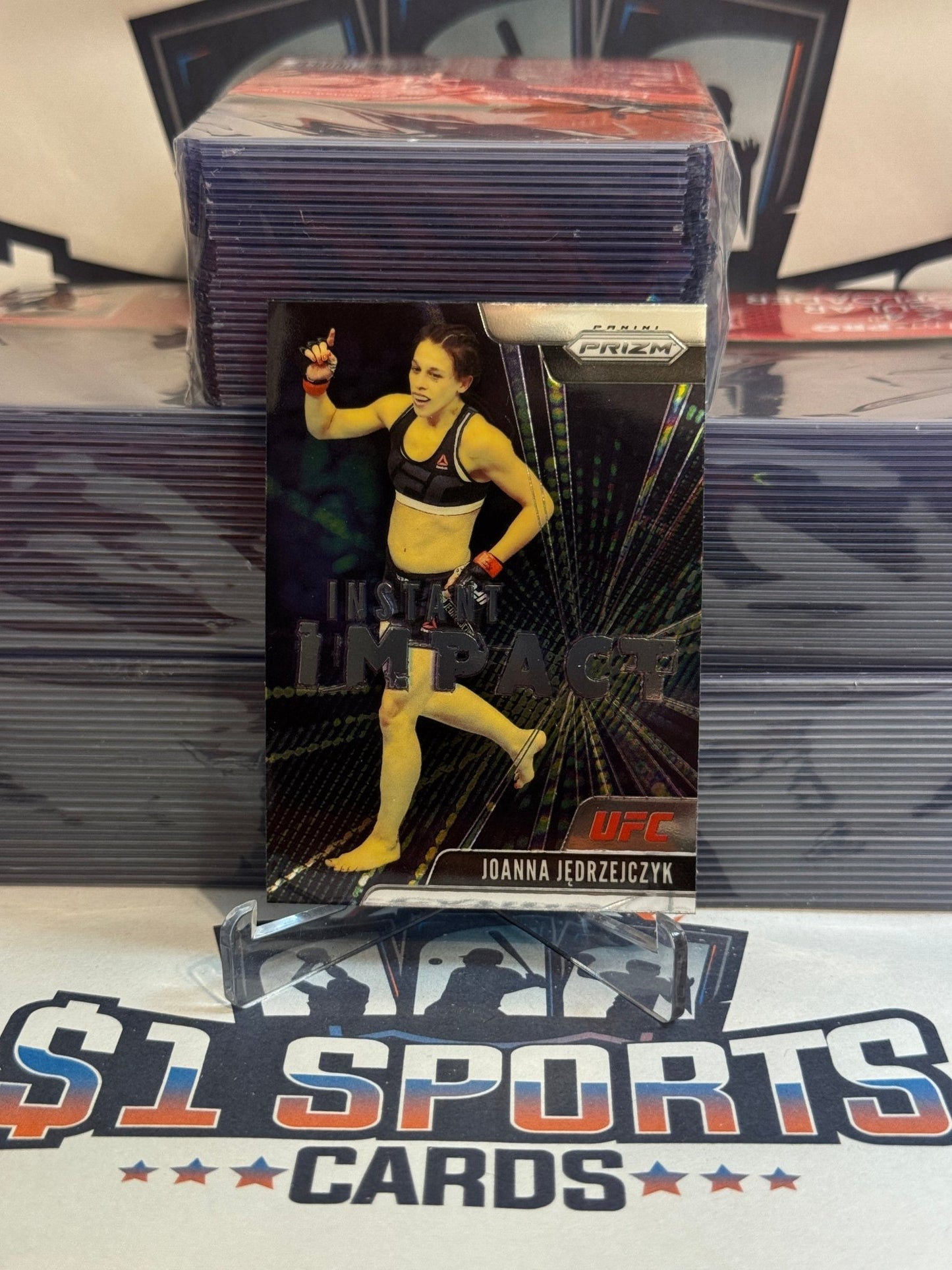 2021 Panini Prizm UFC (Instant Impact) Joanna Jedzejczyk #13