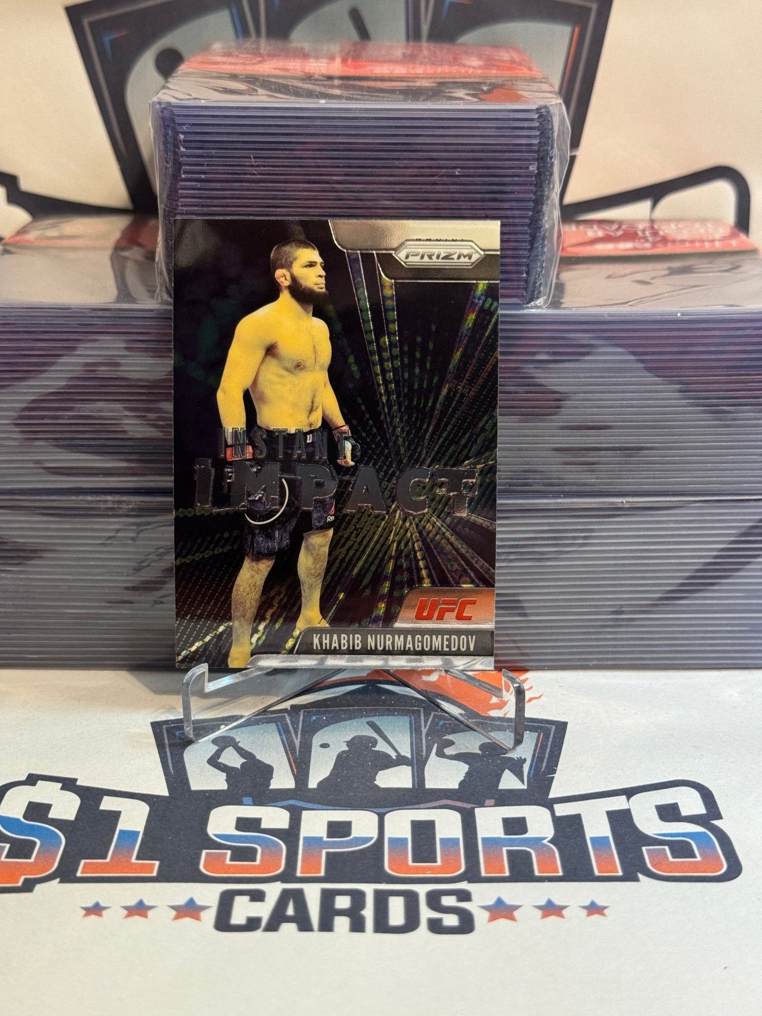 2021 Panini Prizm UFC (Instant Impact) Khabib Nurmagomedov #2