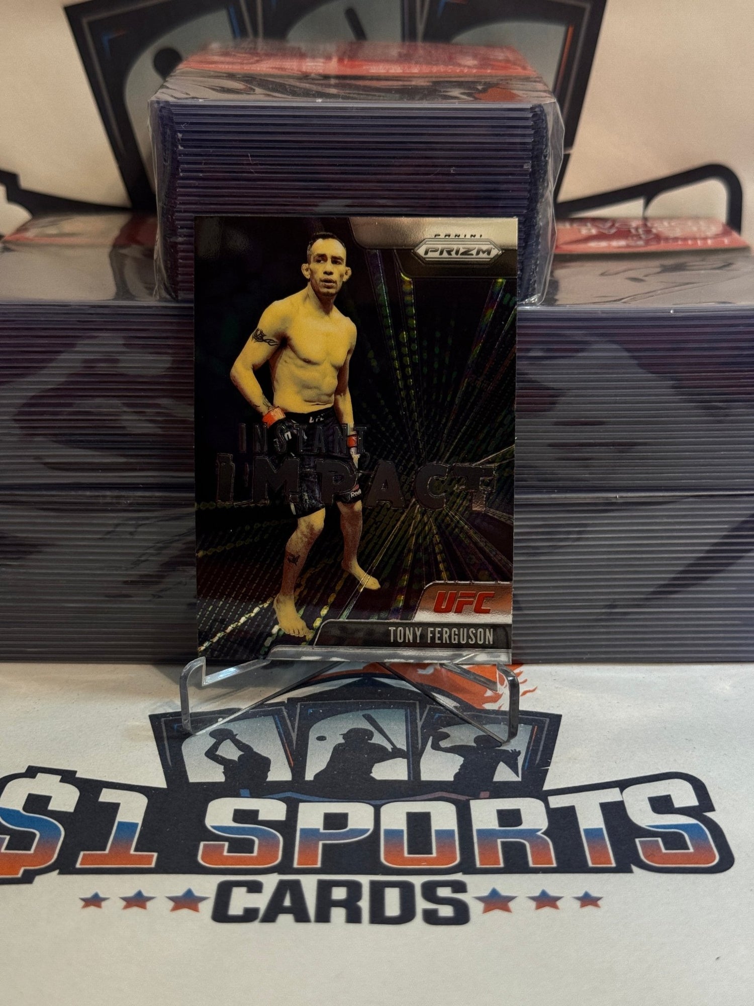 2021 Panini Prizm UFC (Instant Impact) Tony Ferguson #22