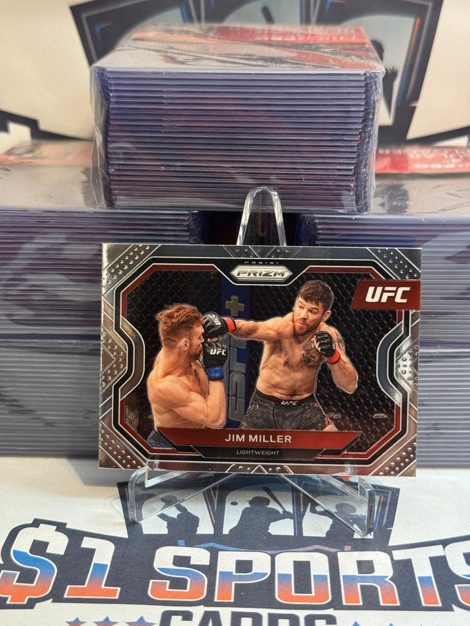 2021 Panini Prizm UFC Jim Miller #160