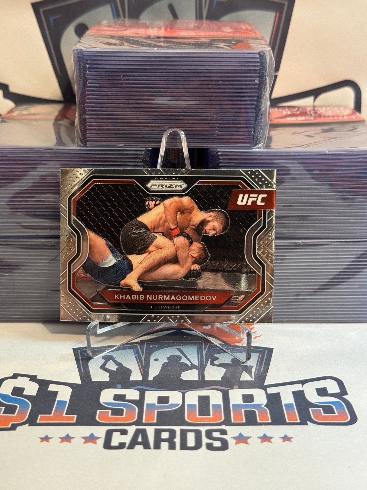 2021 Panini Prizm UFC Khabib Nurmagomedov #181