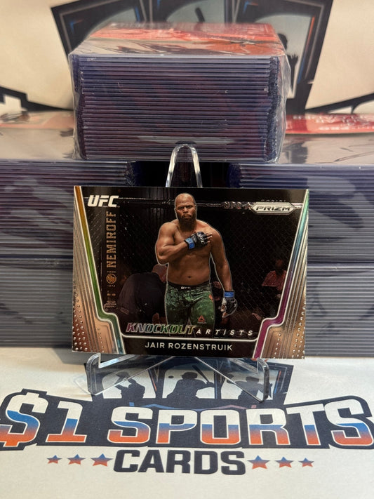 2021 Panini Prizm UFC (Knockout Artists) Jair Rozenstruik #13