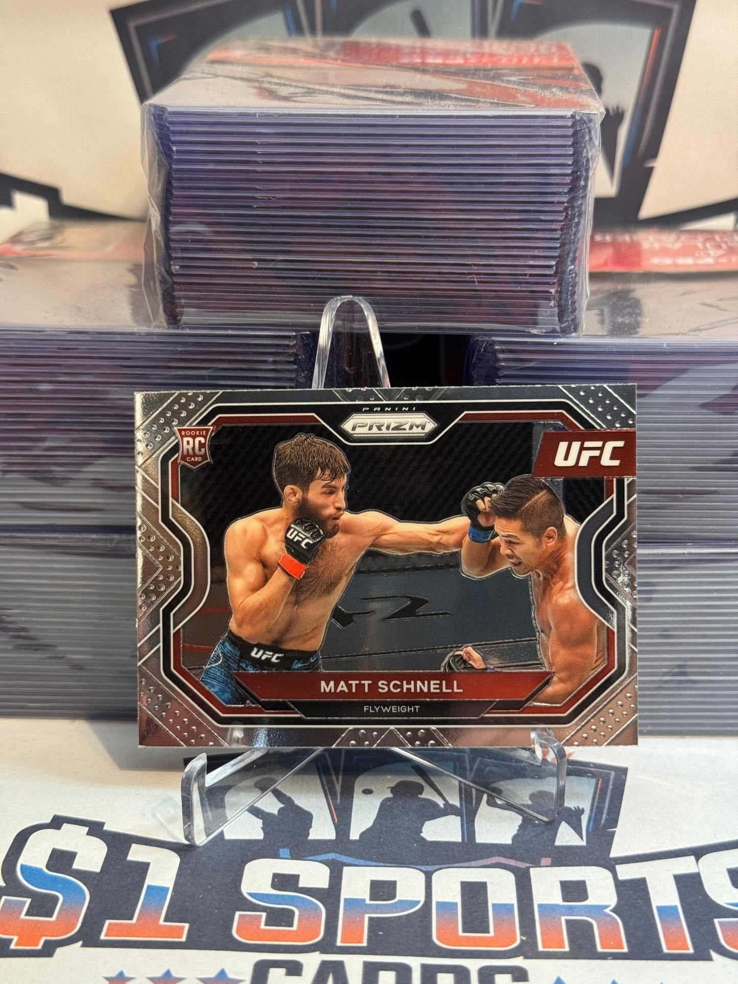 2021 Panini Prizm UFC Matt Schnell Rookie #109