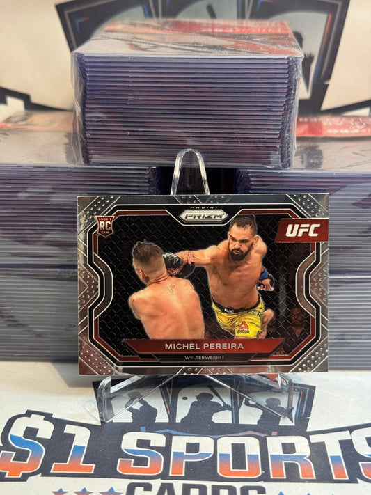 2021 Panini Prizm UFC Michel Pereira Rookie #183