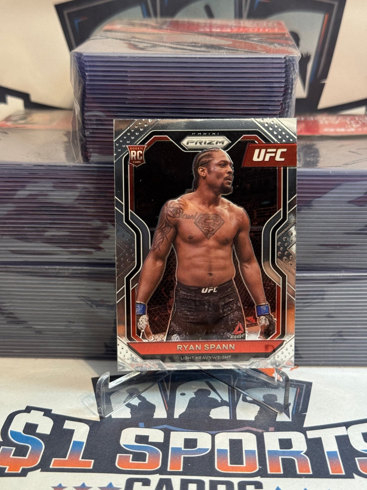 2021 Panini Prizm UFC Ryan Spann Rookie #41