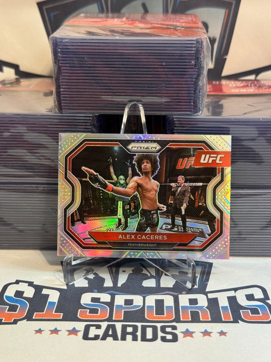 2021 Panini Prizm UFC (Silver Prizm) Alex Caceres #112