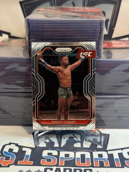 2021 Panini Prizm UFC Sodiq Yusuff Rookie #71