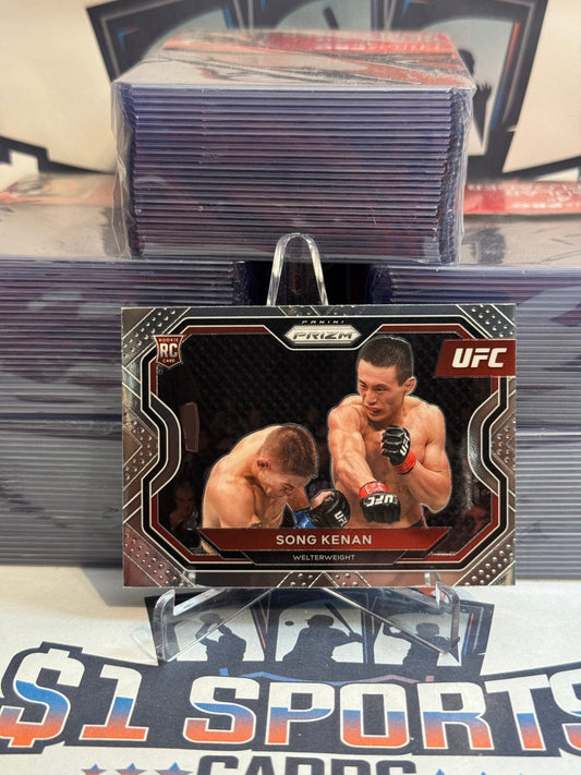 2021 Panini Prizm UFC Song Kenan Rookie #167