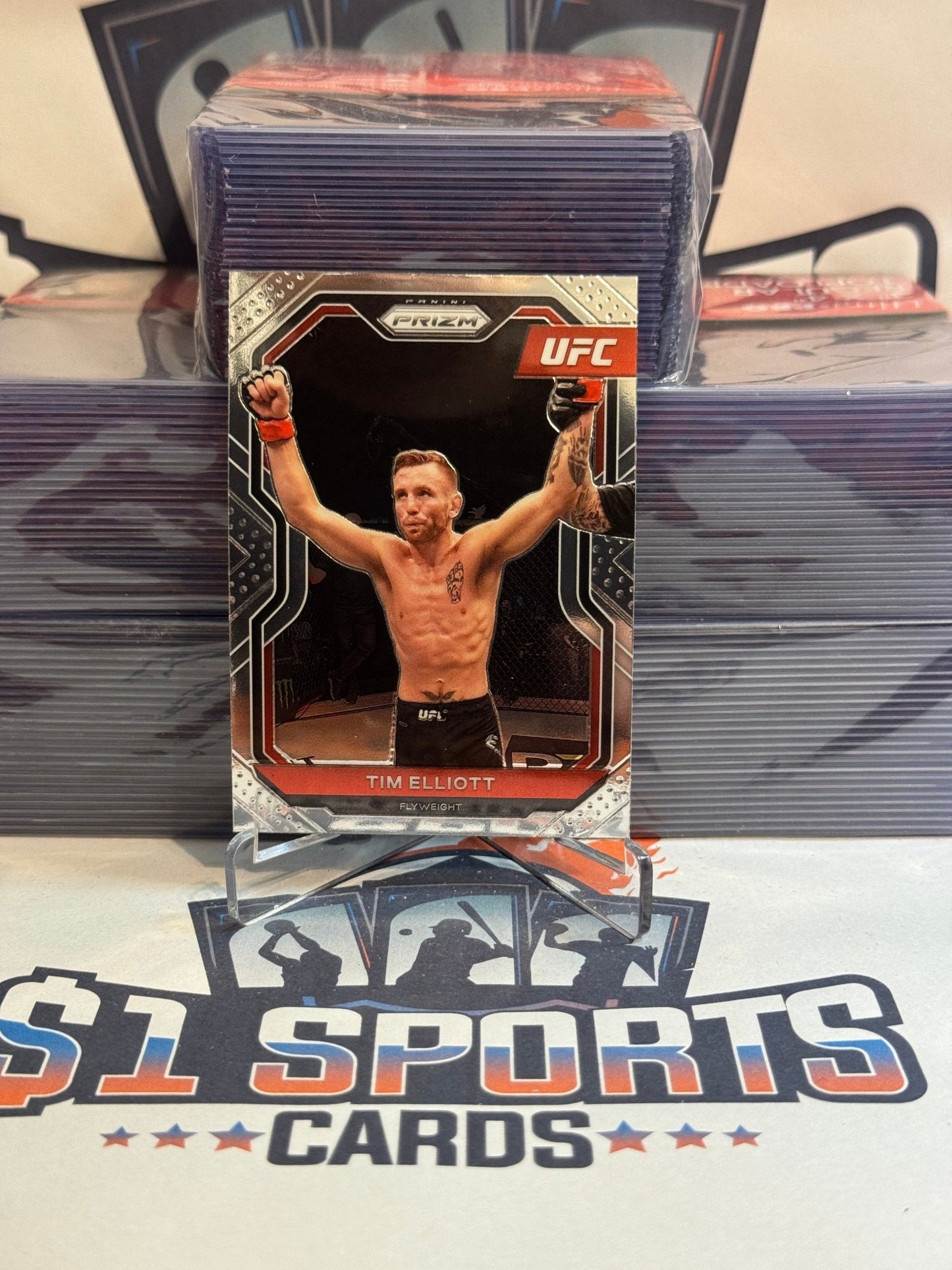 2021 Panini Prizm UFC Tim Elliott Rookie #40