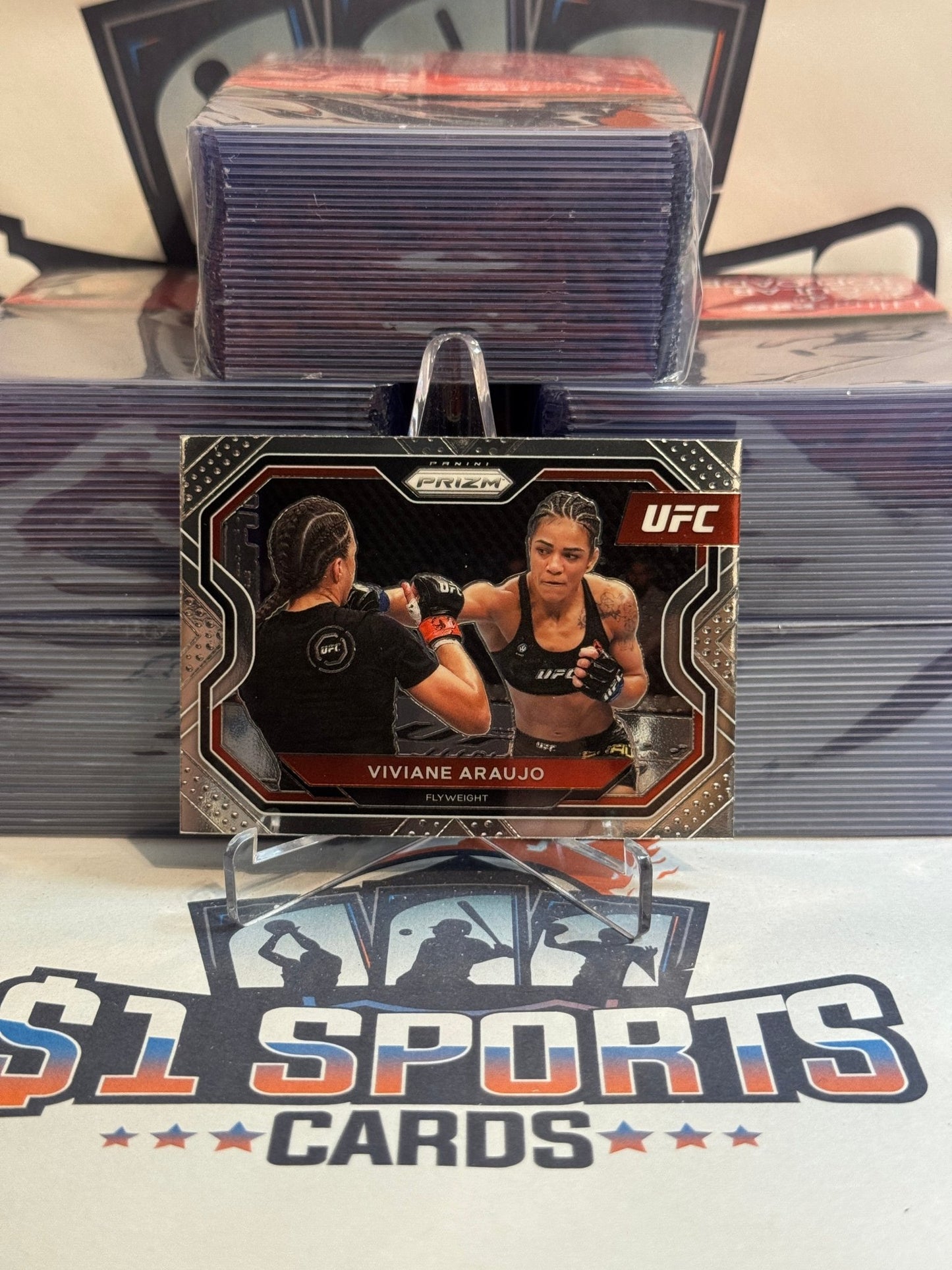 2021 Panini Prizm UFC Viviane Araujo #149