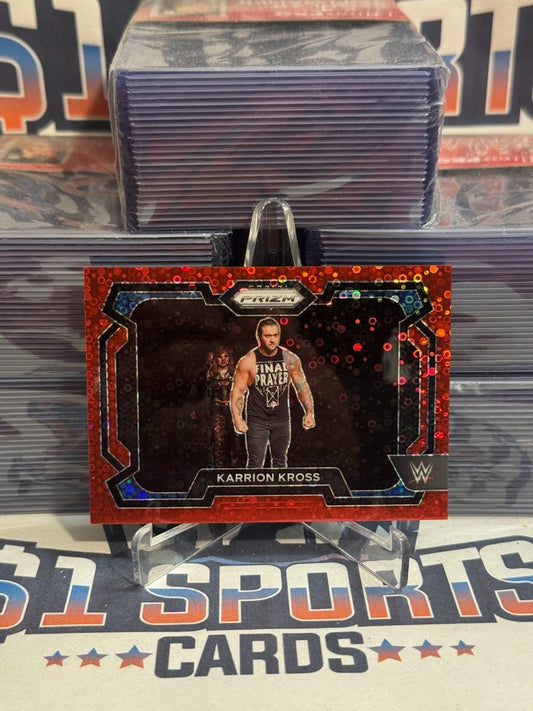 2021 Panini Prizm WWE (Red Donut Prizm 46/99) Karrion Kross 72