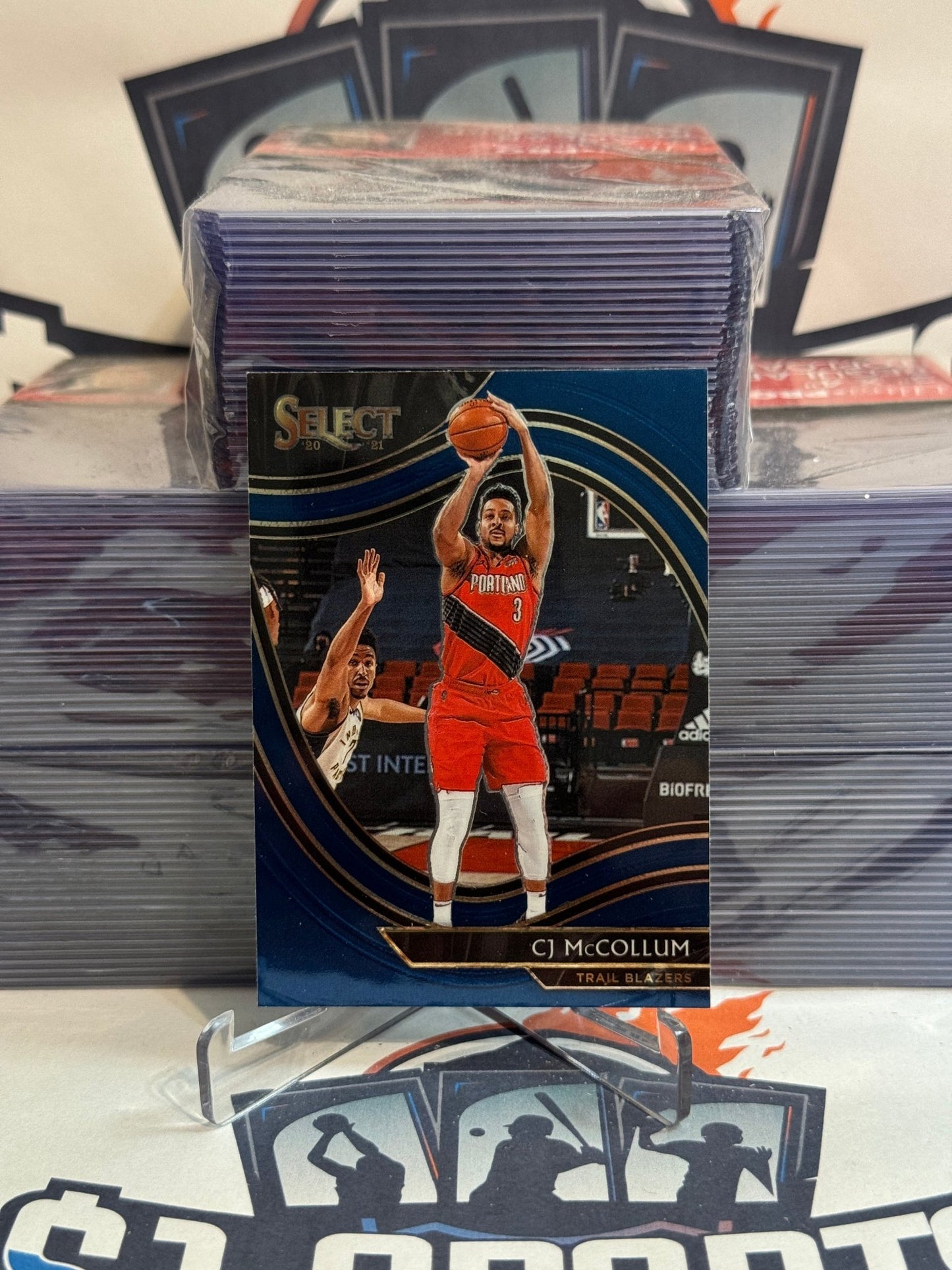 2021 Panini Select (Courtside) CJ McCollum #238