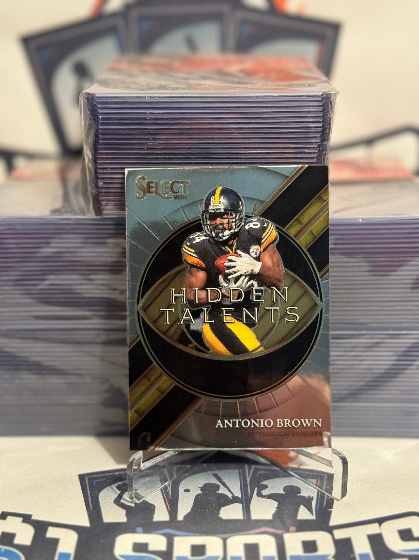 2021 Panini Select (Hidden Talents) Antonio Brown #HT-9