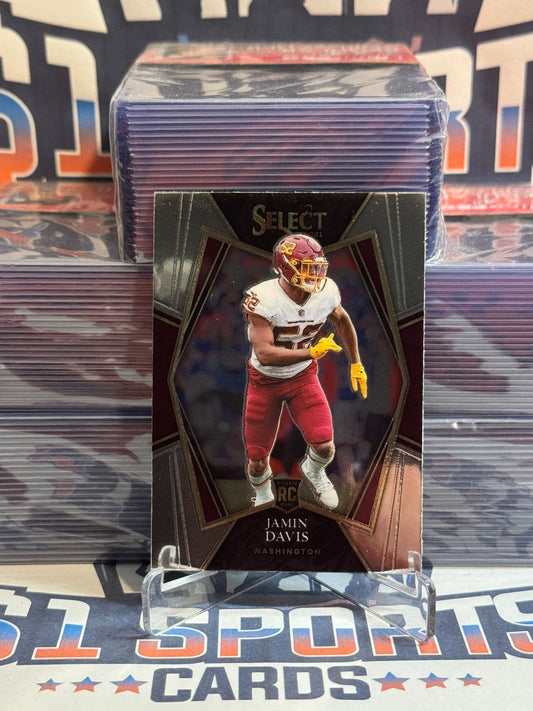 2021 Panini Select Jamin Davis Rookie 187