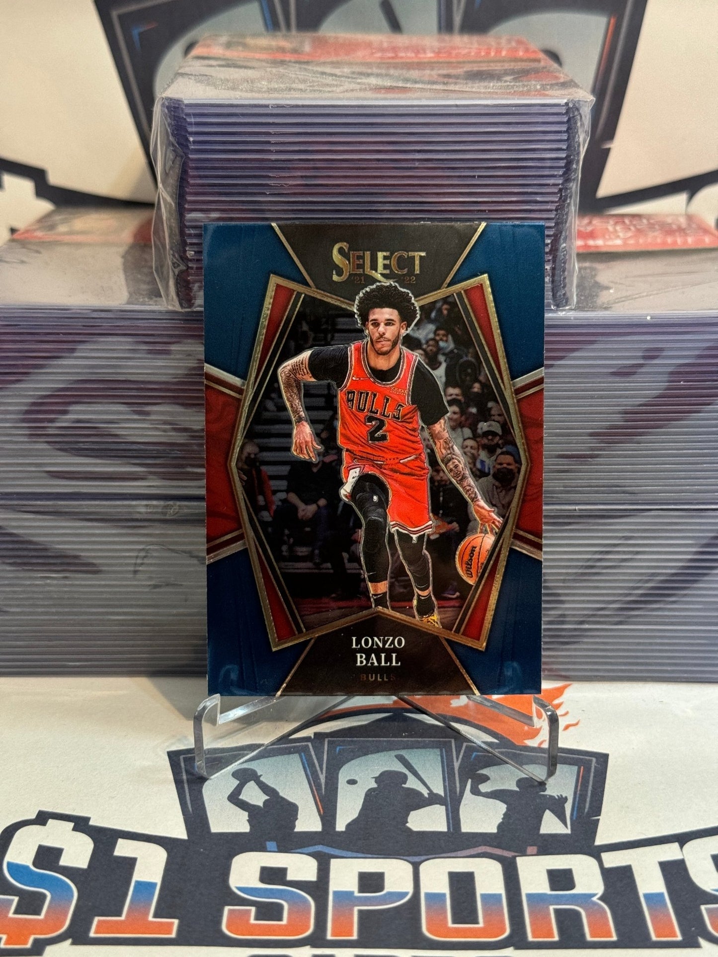 2021 Panini Select Lonzo Ball #107