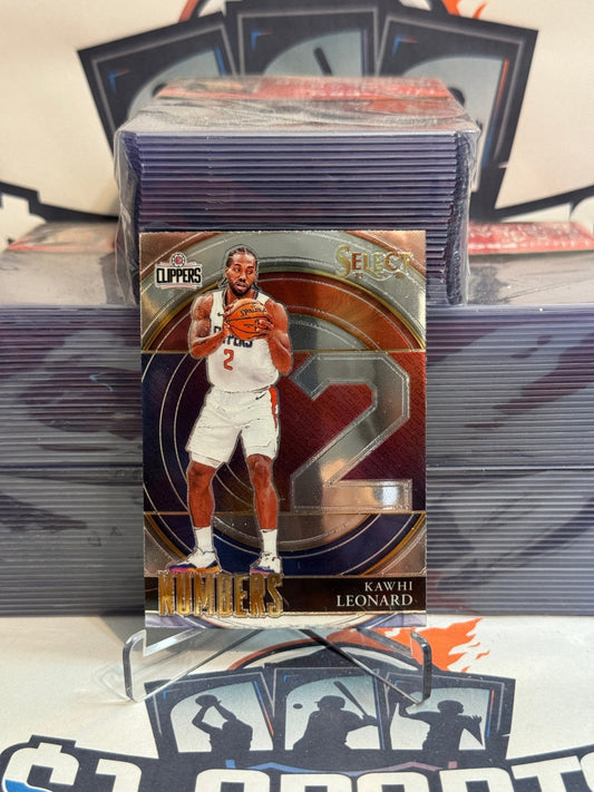 2021 Panini Select (Numbers) Kawhi Leonard #3