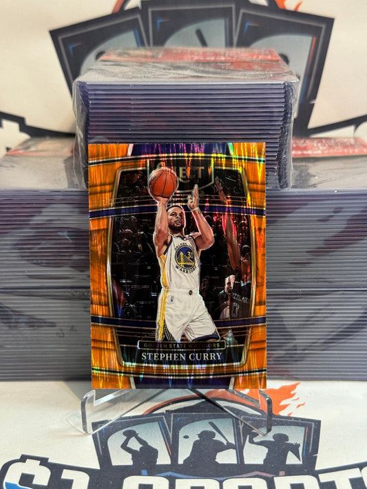 2021 Panini Select (Orange Flash Prizm) Stephen Curry #94