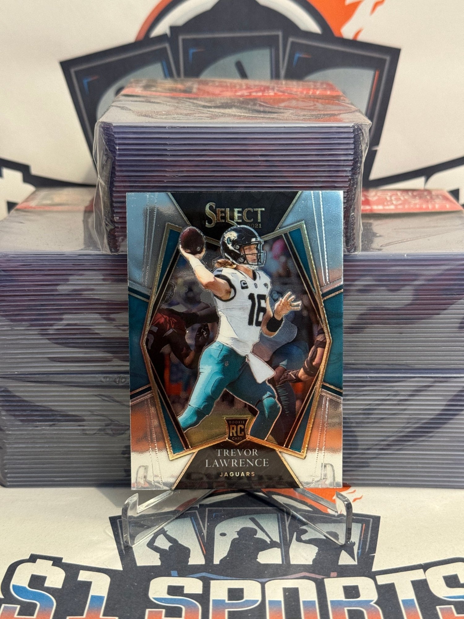 2021 Panini Select (Premier Level) Trevor Lawrence Rookie #143