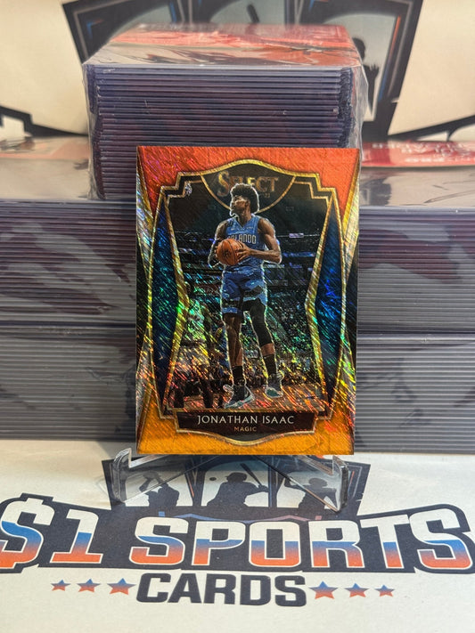 2021 Panini Select (Red White Orange Shimmer Prizm) Jonathan Isaac #151