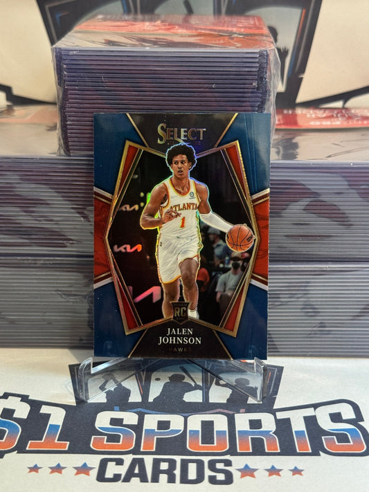 2021 Panini Select (Silver Prizm) Jalen Johnson Rookie #200