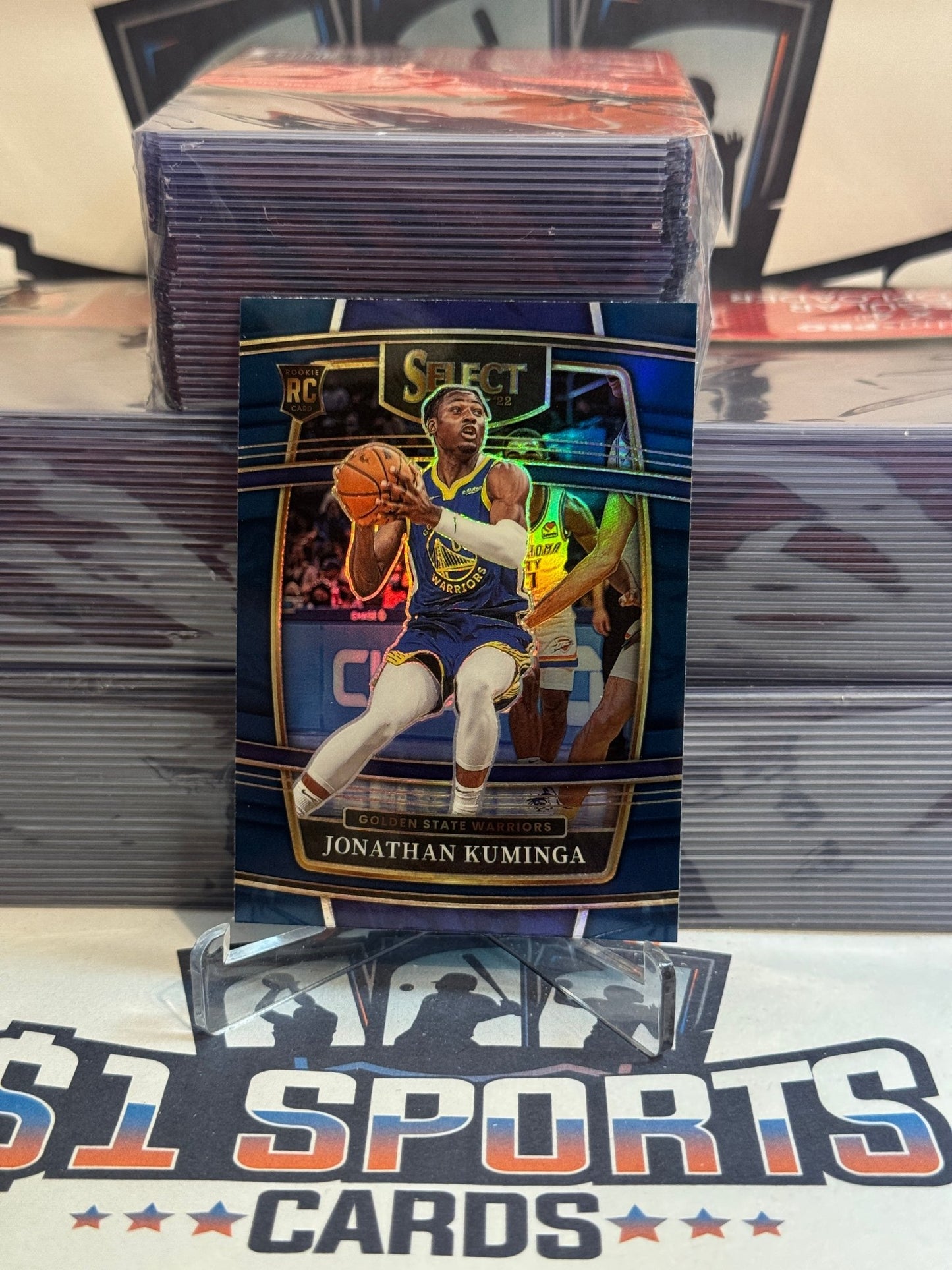 2021 Panini Select (Silver Prizm) Jonathan Kuminga Rookie #28