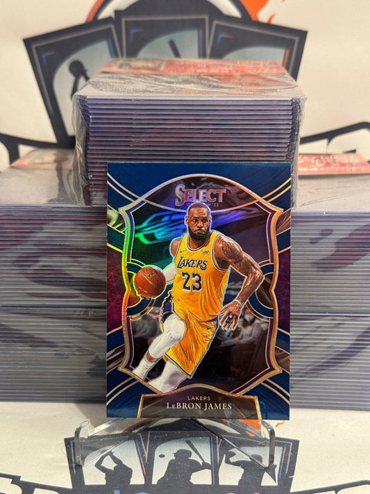 2021 Panini Select (Silver Prizm) LeBron James #23