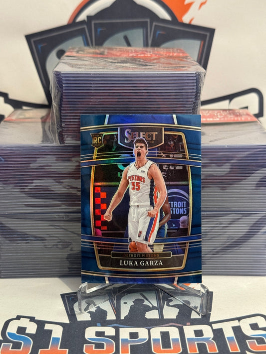 2021 Panini Select (Silver Prizm) Luka Garza Rookie #22