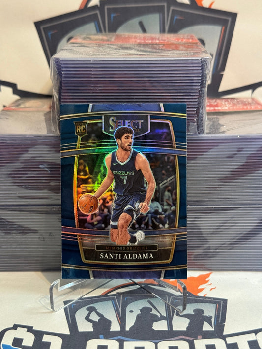 2021 Panini Select (Silver Prizm) Santi Aldama Rookie #64