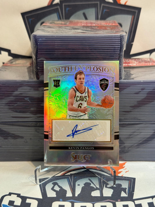 2021 Panini Select (Silver Prizm, Youth Explosion Auto) Kevin Pangos Rookie #YE - KPG