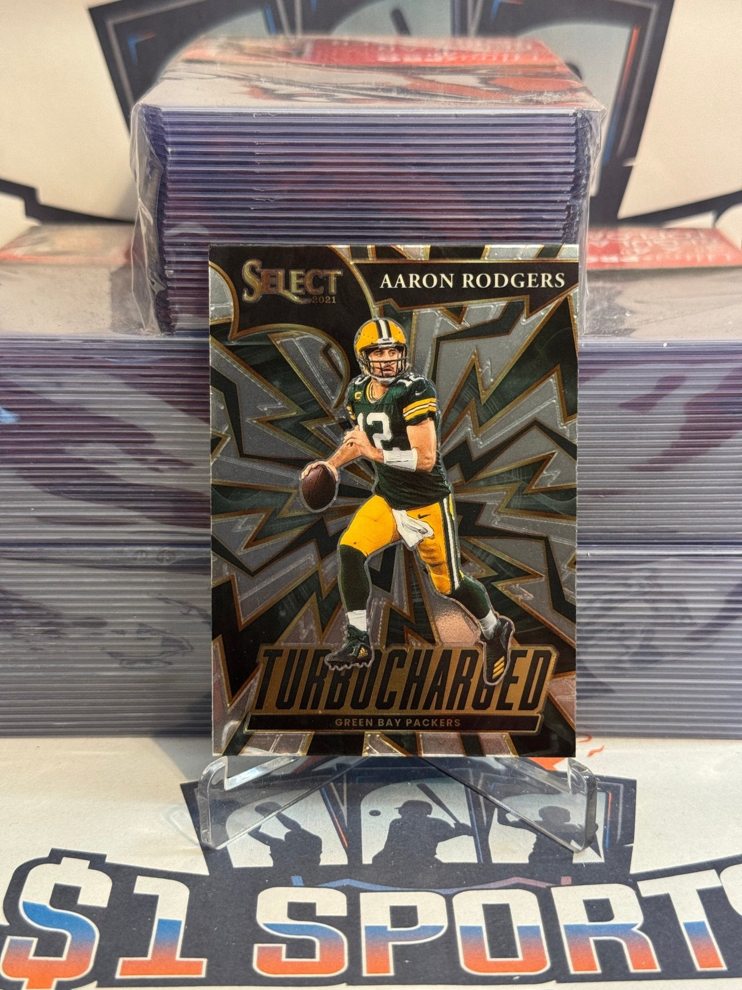 2021 Panini Select (Turbocharged) Aaron Rodgers #TUR - 16