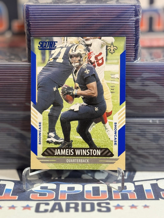 2021 Score (Blue 46/100) Jameis Winston 208