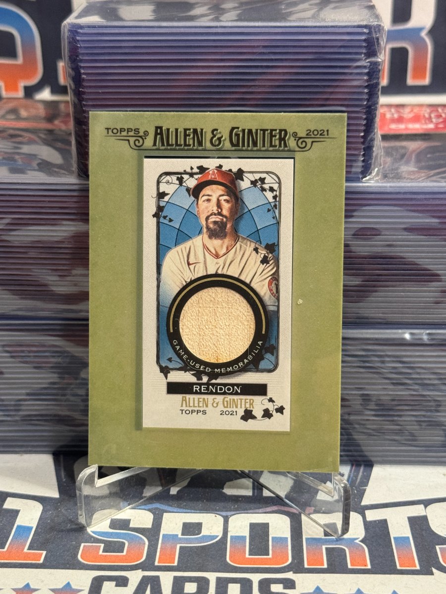 2021 Topps Allen & Ginter (Framed Mini Relic) Anthony Rendon #MFR-AR