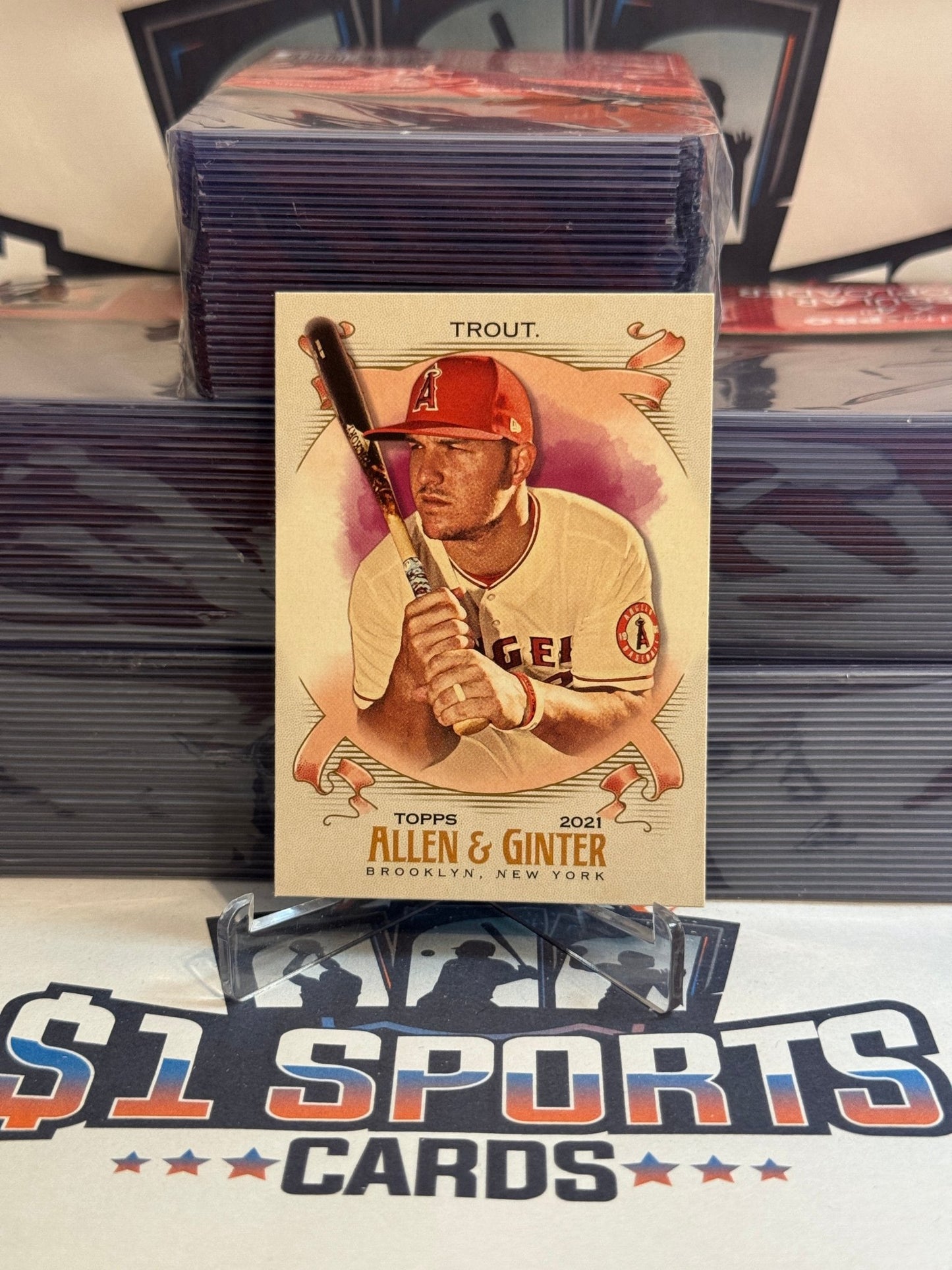 2021 Topps Allen & Ginter Mike Trout #32