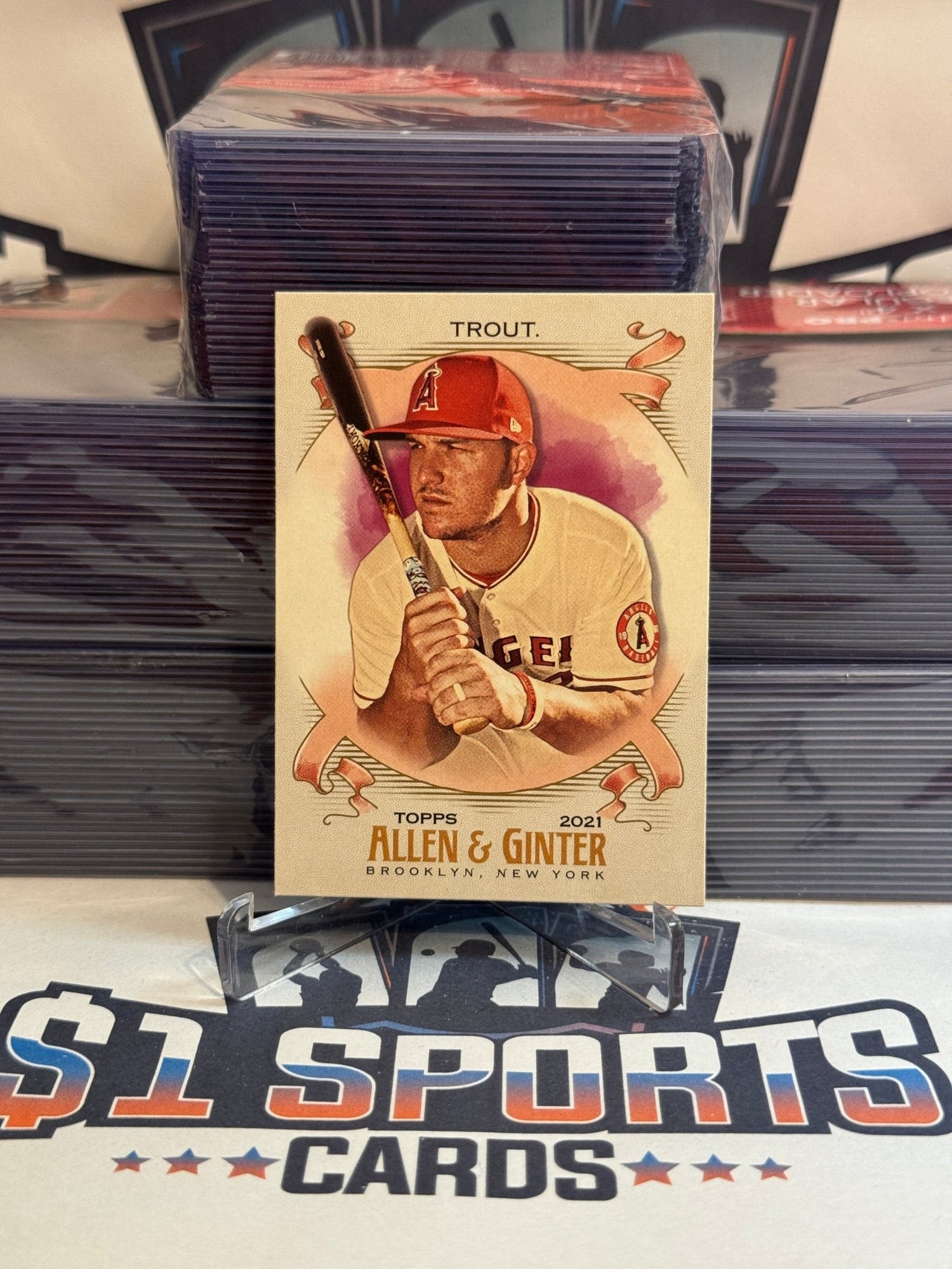 2021 Topps Allen & Ginter Mike Trout #32