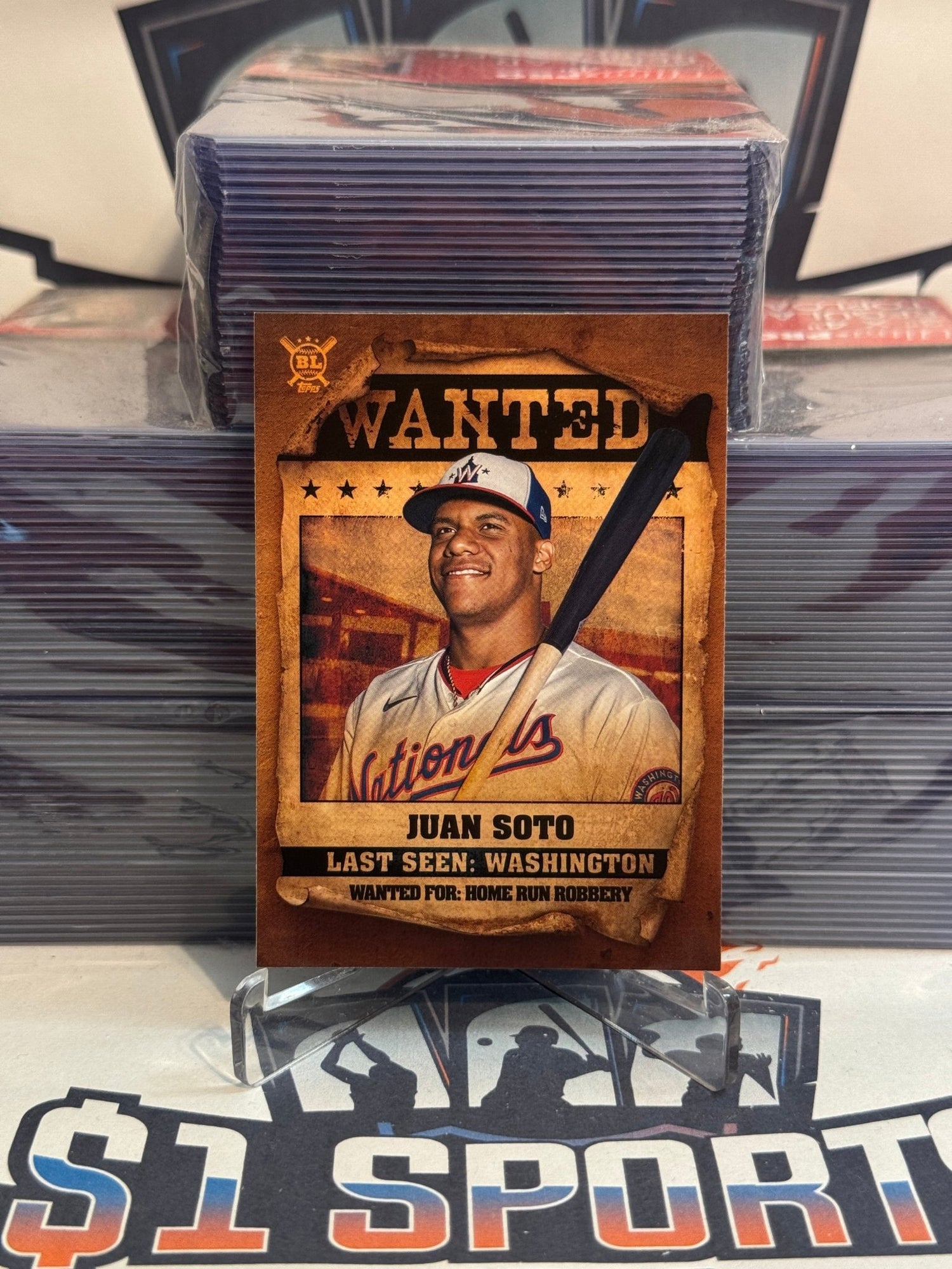 2021 Topps Big League (Wanted) Juan Soto #WT - 15