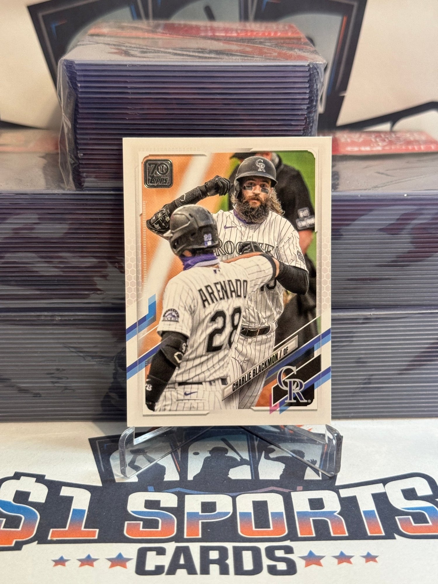 2021 Topps Charlie Blackmon #68