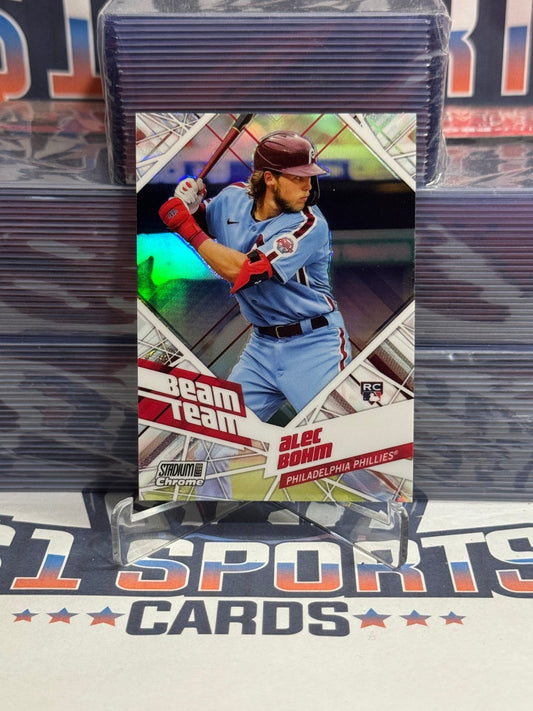 2021 Topps Chrome (Beam Team) Alec Bohm Rookie BTC - 18