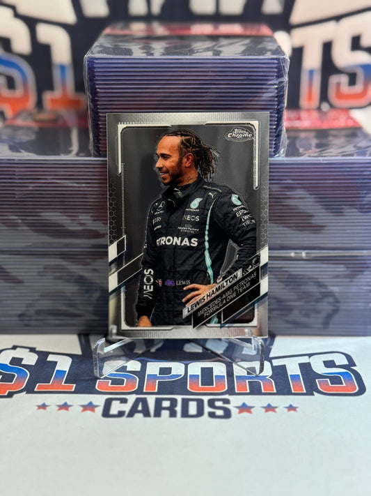2021 Topps Chrome Formula One Lewis Hamilton #40
