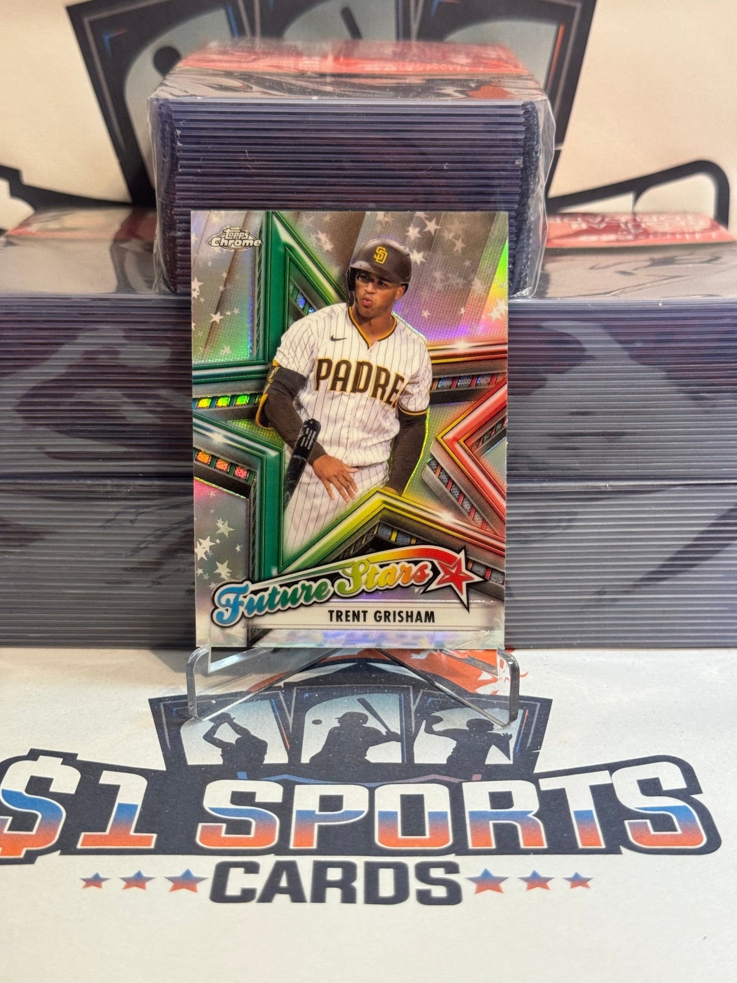 2021 Topps Chrome (Future Stars) Trent Grisham #FS - 4